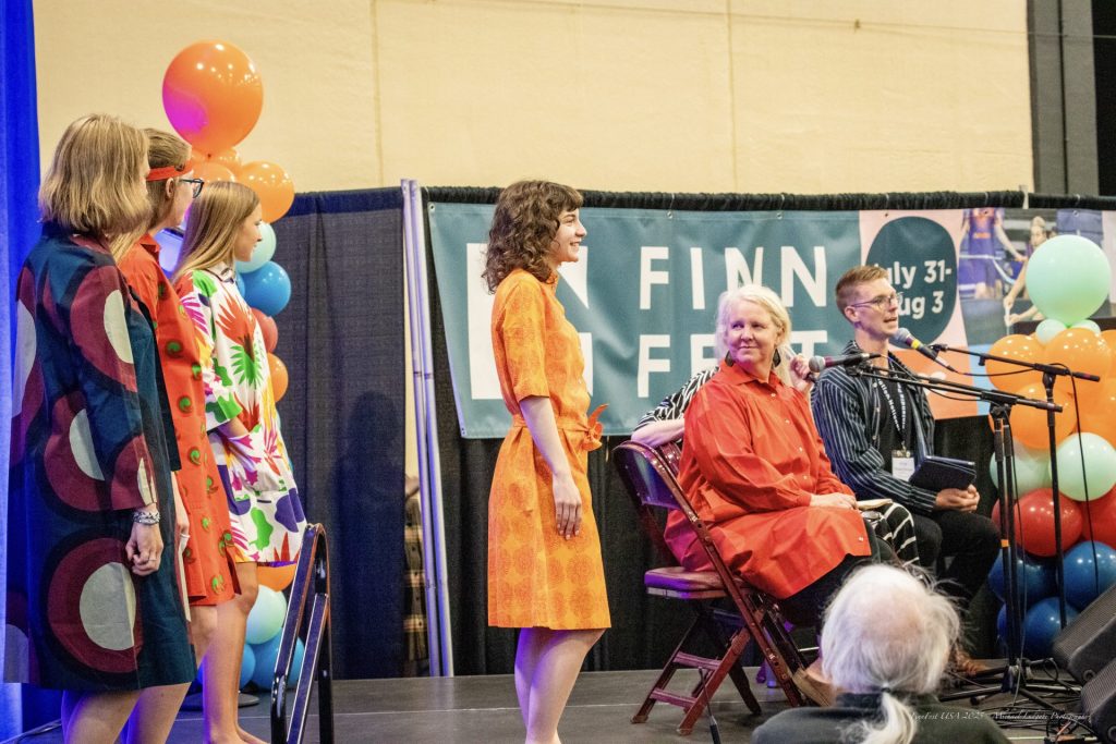 FinnFest stage: colorful Finnish fashion and design with festival panelists