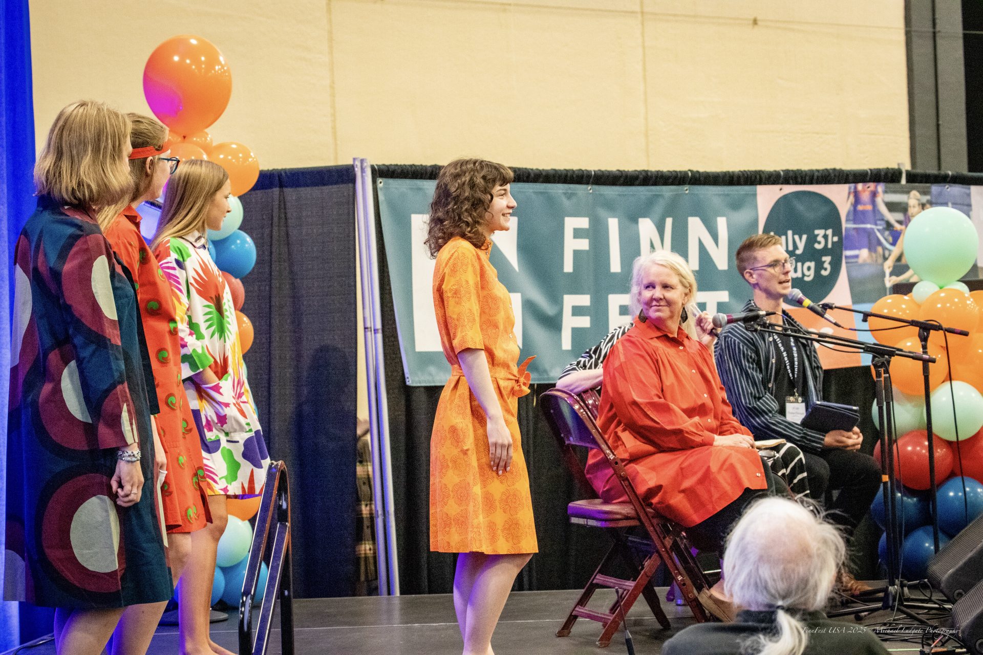 FinnFest stage: colorful Finnish fashion and design with festival panelists