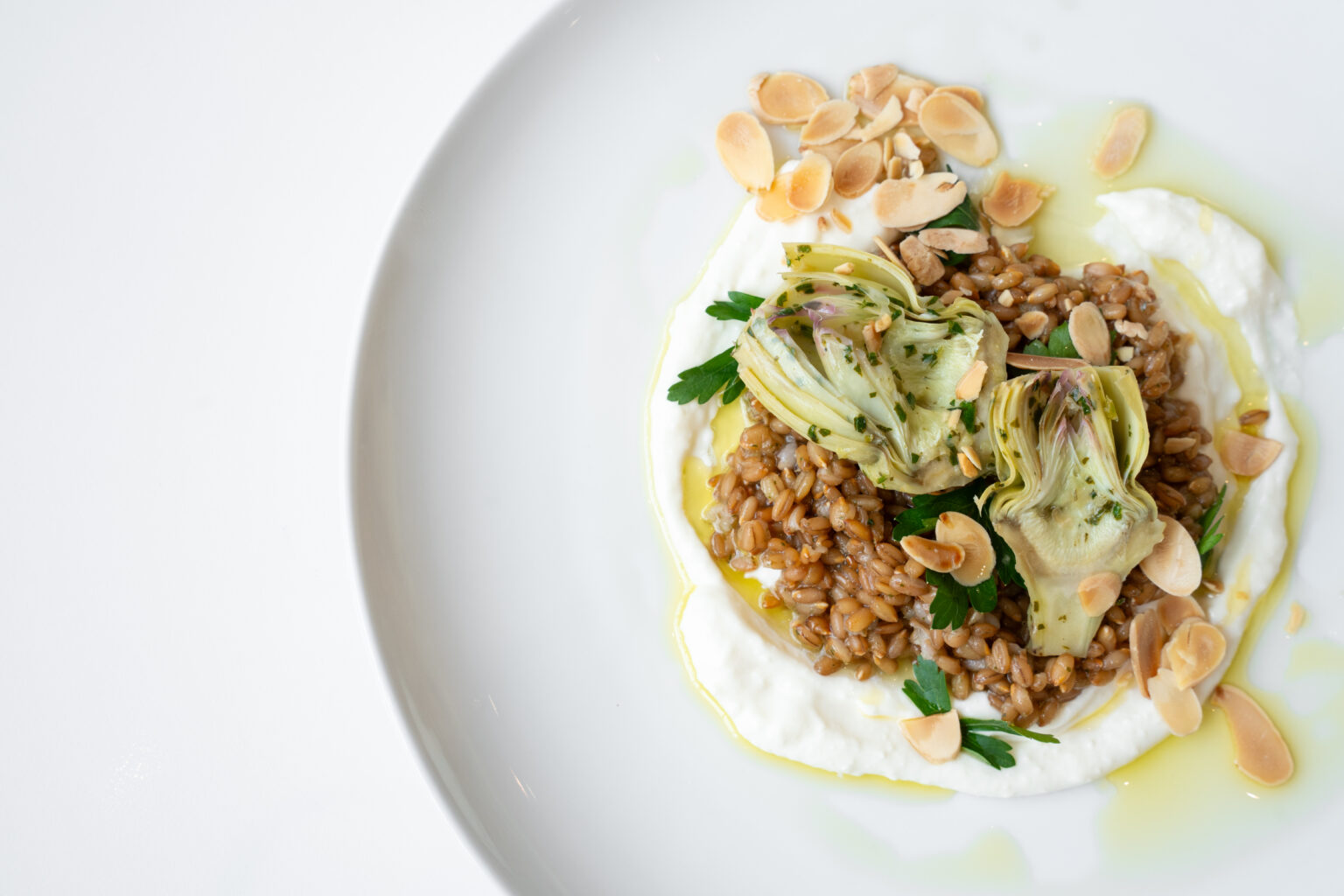 Plated dish from FIKA Café at the American Swedish Institute
